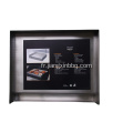 Plaque chauffante de style restaurant en acier inoxydable